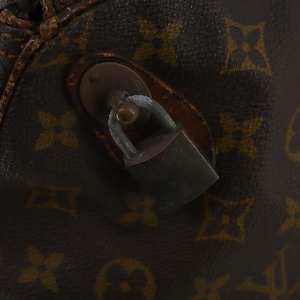 LOUIS VUITTON Monogram Keepall 60 Boston Bag M41422 LV Auth 199401
