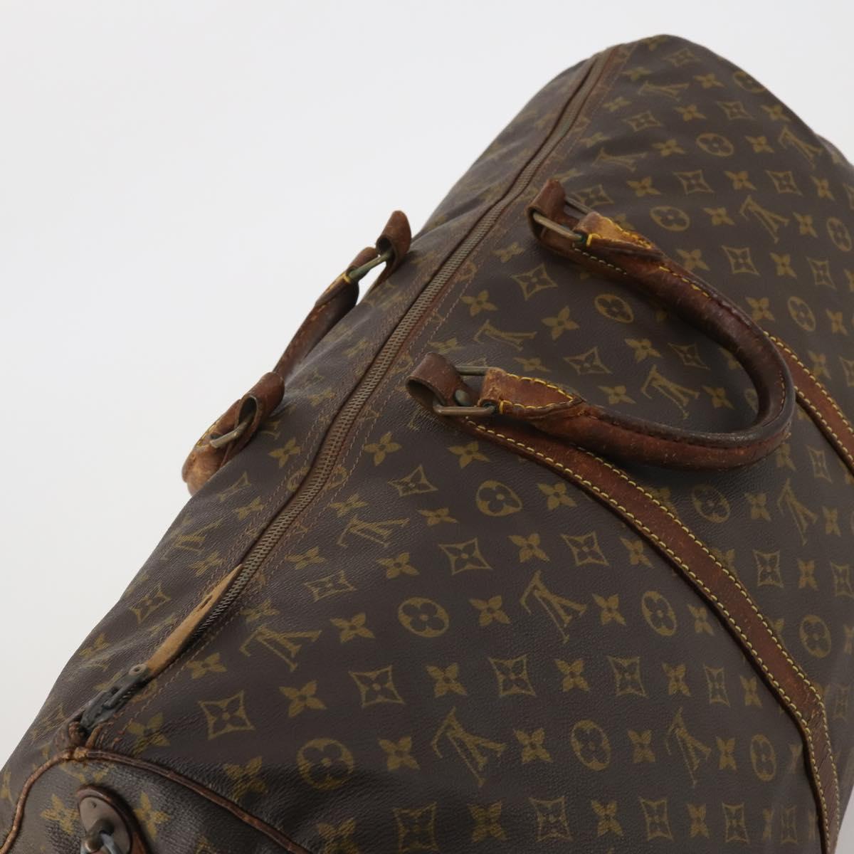 LOUIS VUITTON Monogram Keepall 60 Boston Bag M41422 LV Auth 199401