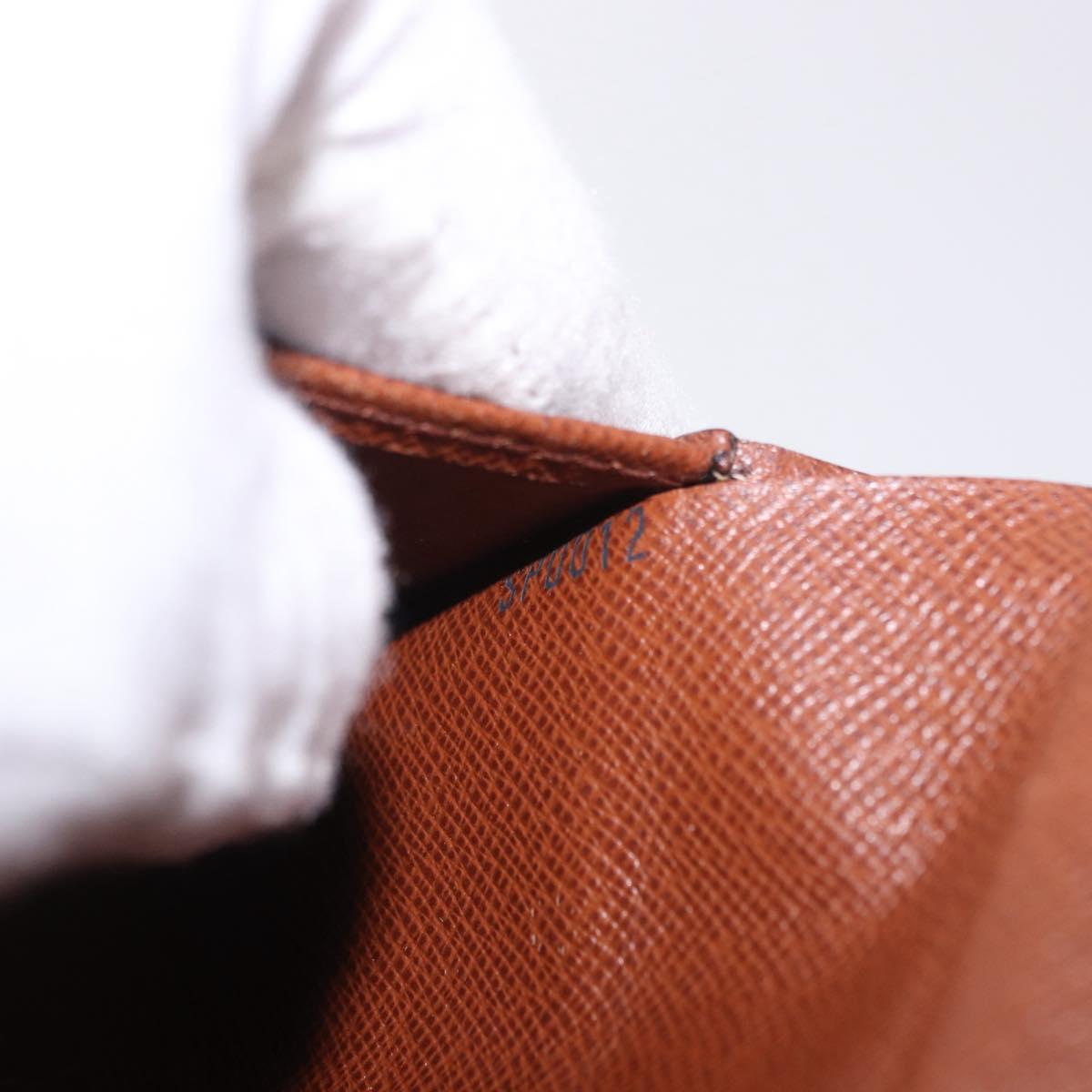 LOUIS VUITTON Monogram Porte TresorEtui Papie Wallet M61202 LV Auth 199402