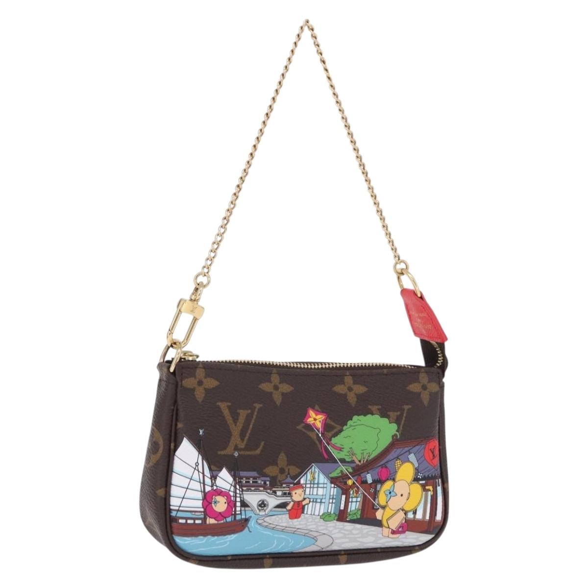 LOUIS VUITTON Vivienne Mini Pochette Accessoires Accessory Pouch LV 199405SAM