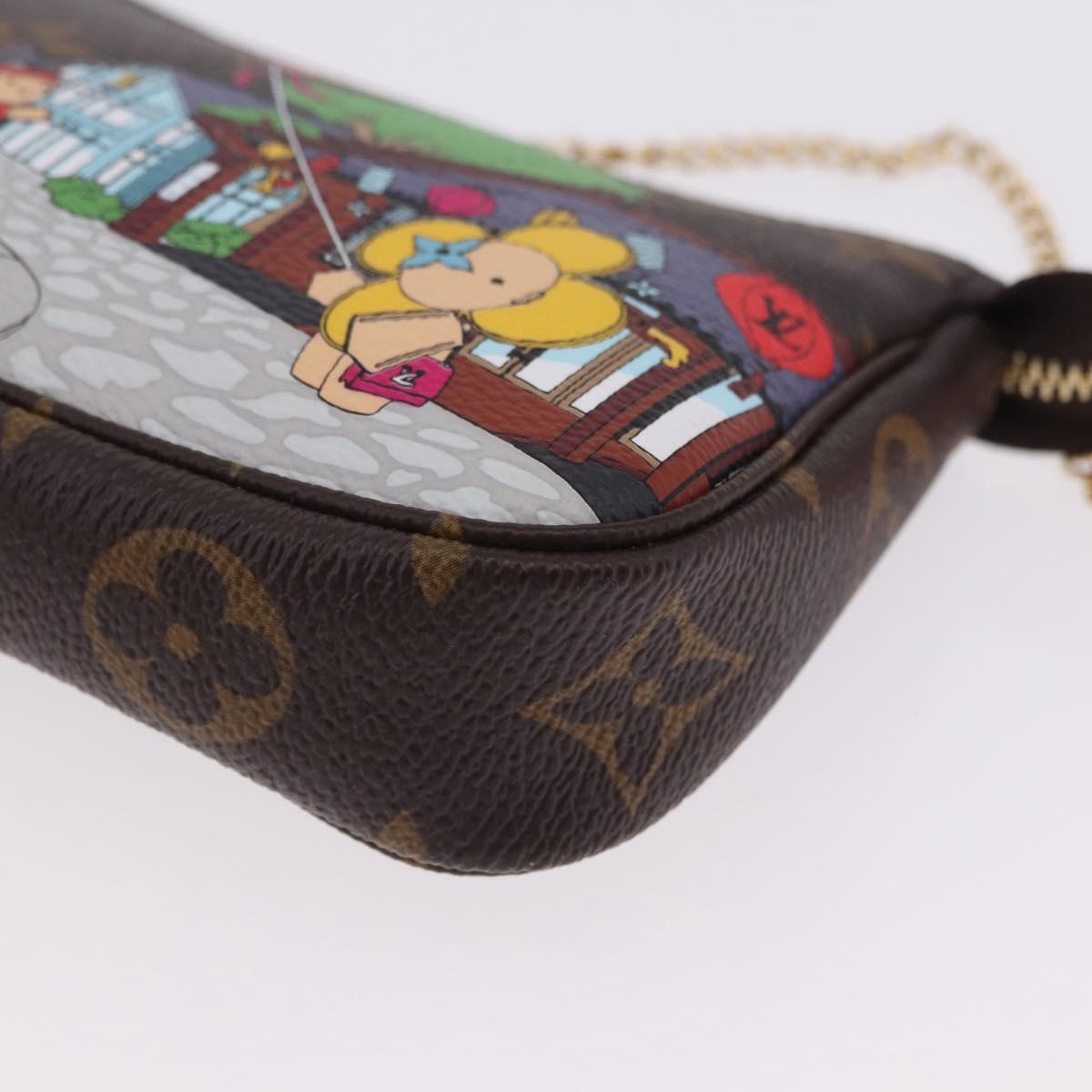 LOUIS VUITTON Vivienne Mini Pochette Accessoires Accessory Pouch LV 199405SAM