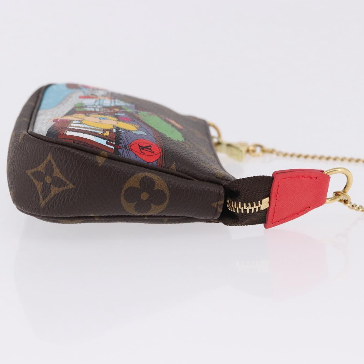 LOUIS VUITTON Vivienne Mini Pochette Accessoires Accessory Pouch LV 199405SAM