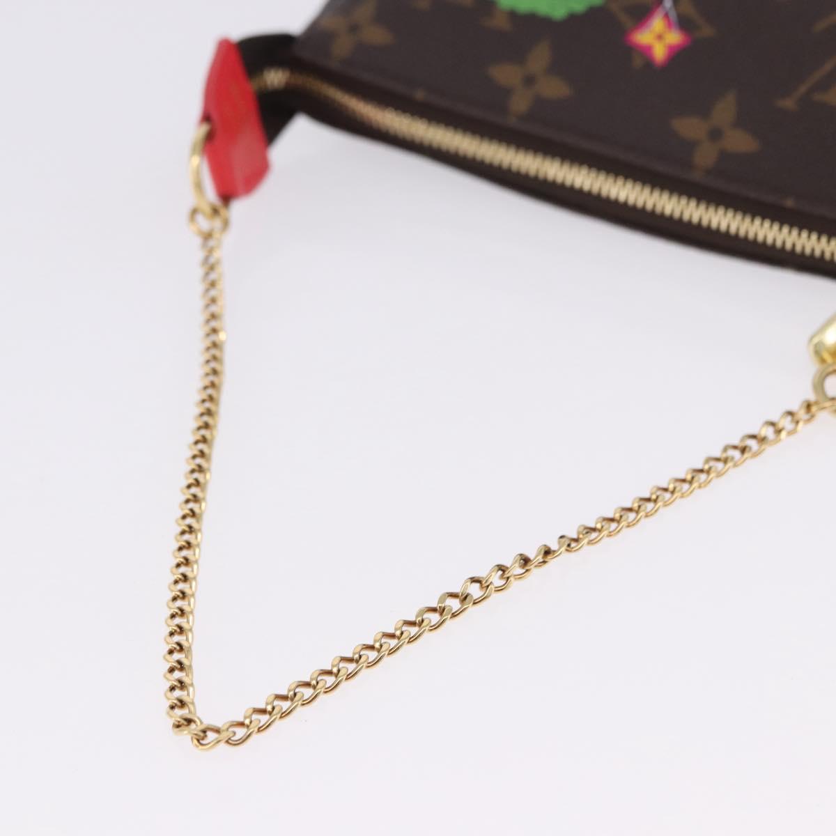 LOUIS VUITTON Vivienne Mini Pochette Accessoires Accessory Pouch LV 199405SAM