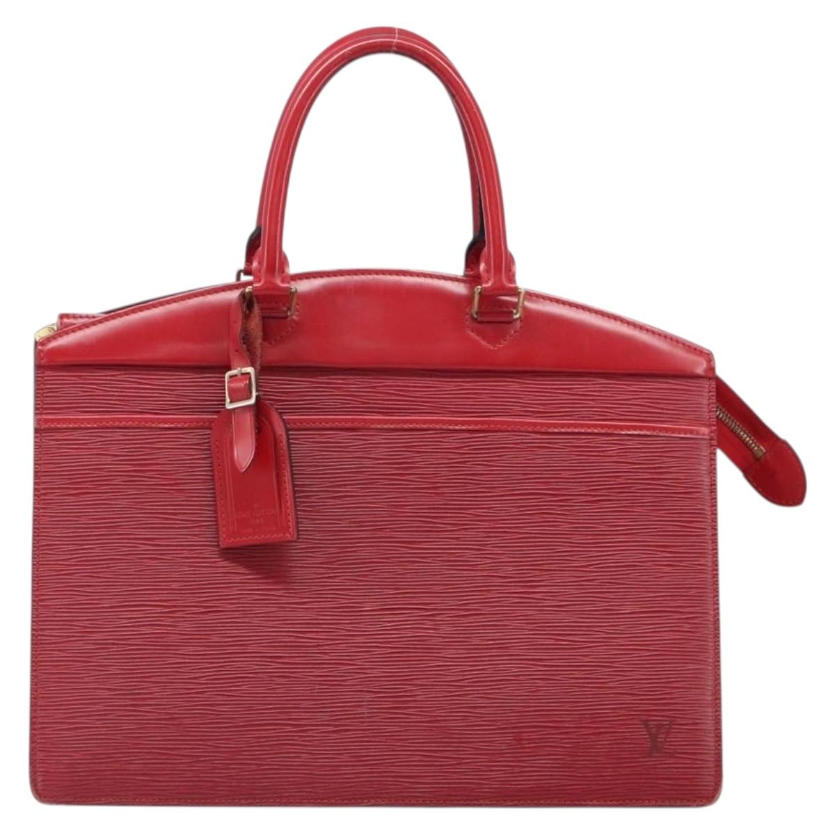 LOUIS VUITTON Epi Riviera Hand Bag Red M48187 LV Auth 199406