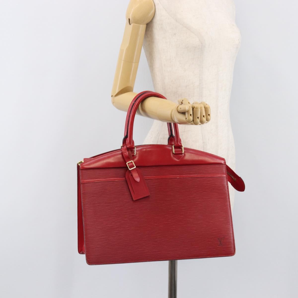 LOUIS VUITTON Epi Riviera Hand Bag Red M48187 LV Auth 199406