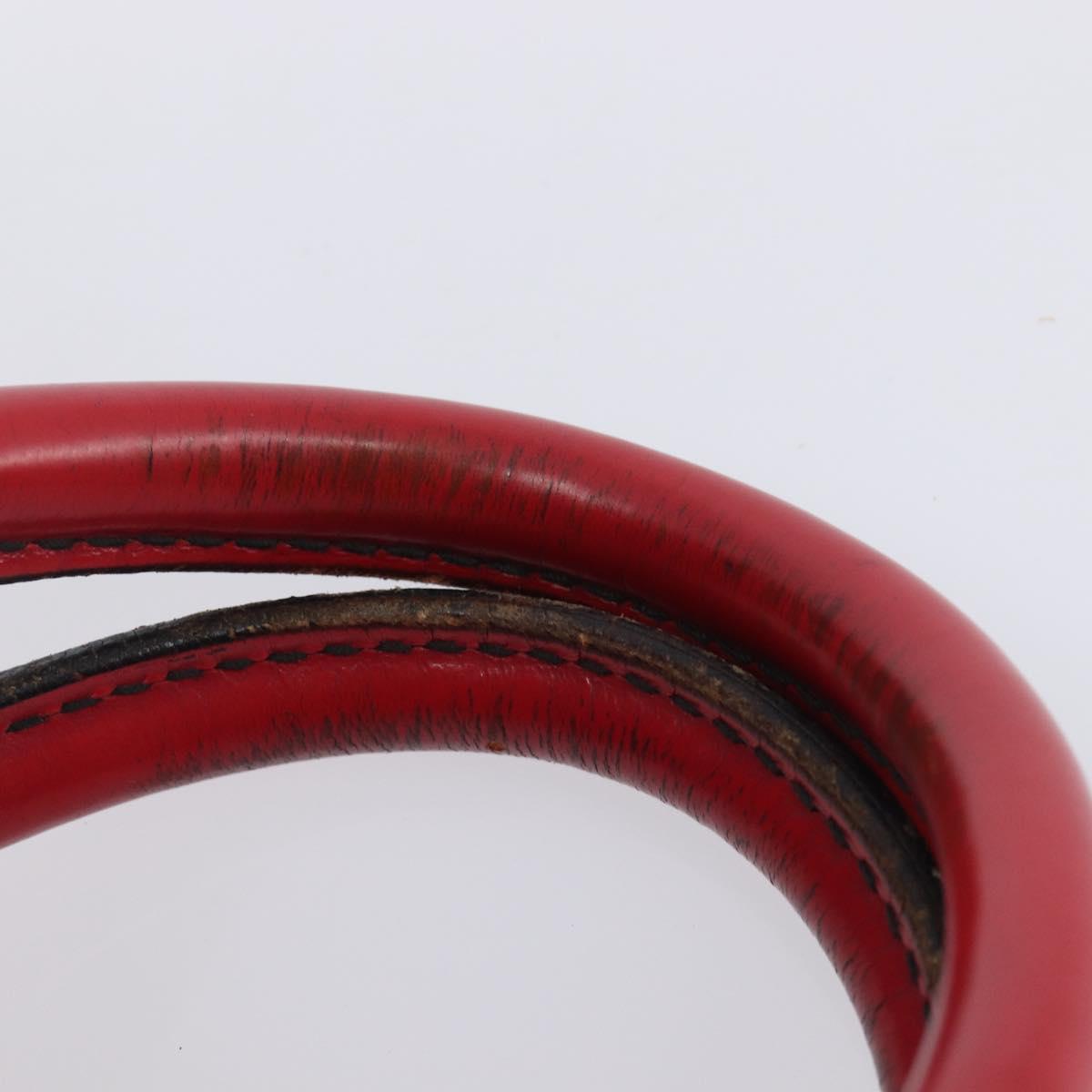 LOUIS VUITTON Epi Speedy 35 Hand Bag Castilian Red M42997 LV Auth 199412