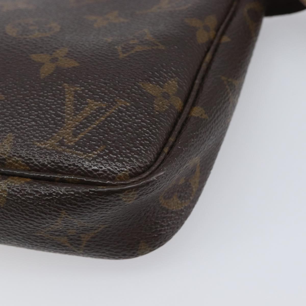 LOUIS VUITTON Monogram Pochette Accessoires Pouch M51980 LV Auth 199419