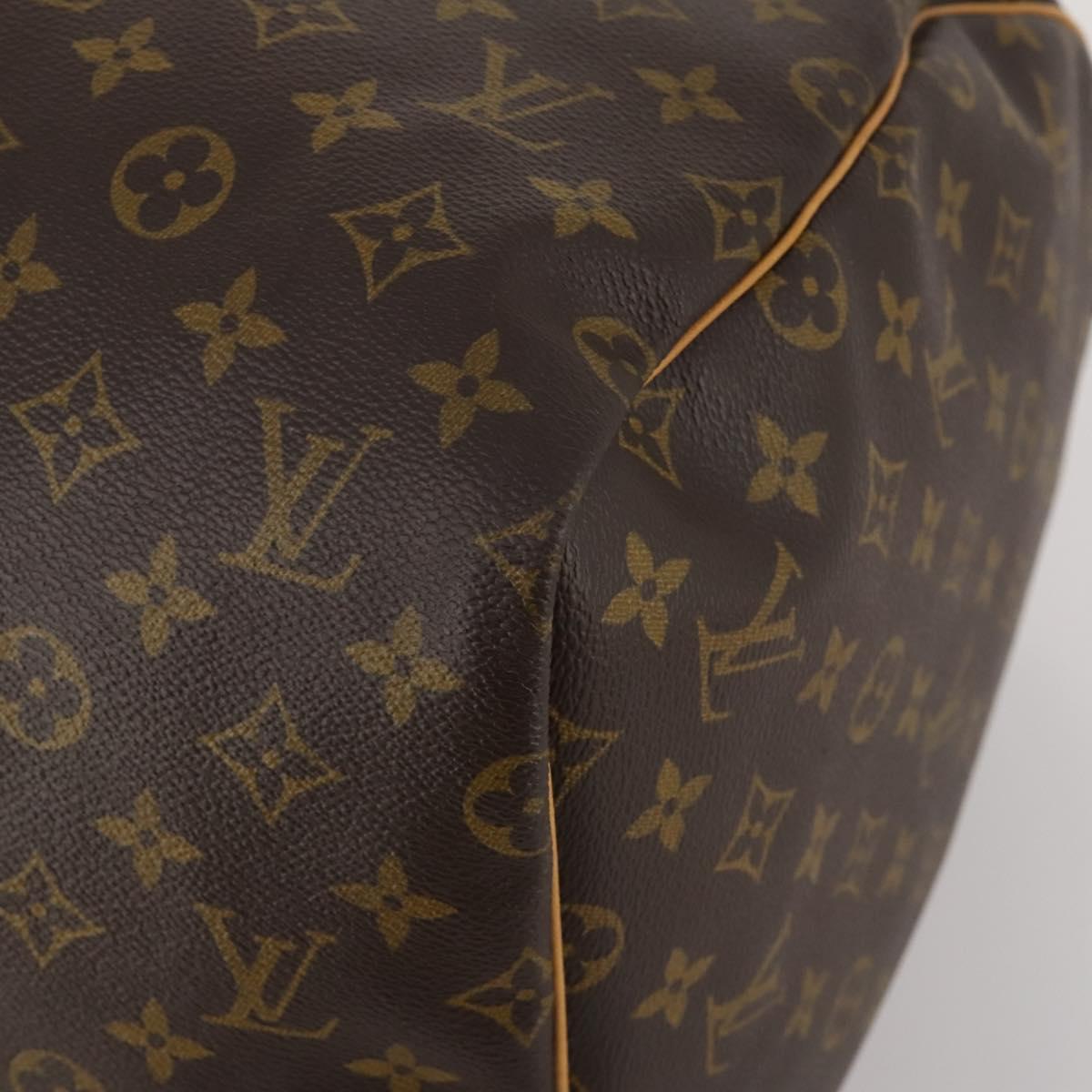 LOUIS VUITTON Monogram Keepall 55 Boston Bag M41424 LV Auth 199425V