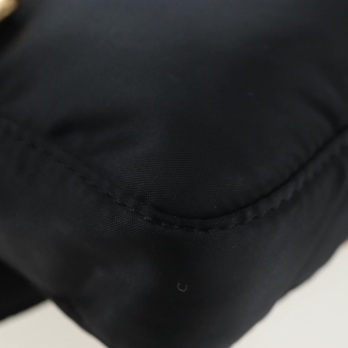 FENDI Porter Collaboration Mamma Baguette Bag Nylon 2way Black Auth 199426SAM