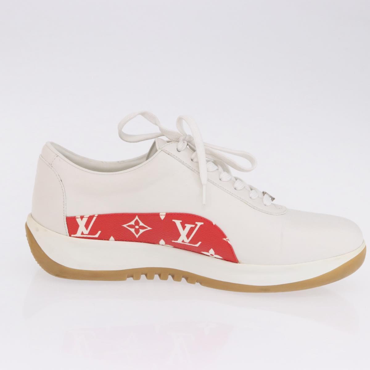 LOUIS VUITTON Monogram LV x Supreme Runaway sneakers 1A3EQ5 LV Auth 199430M