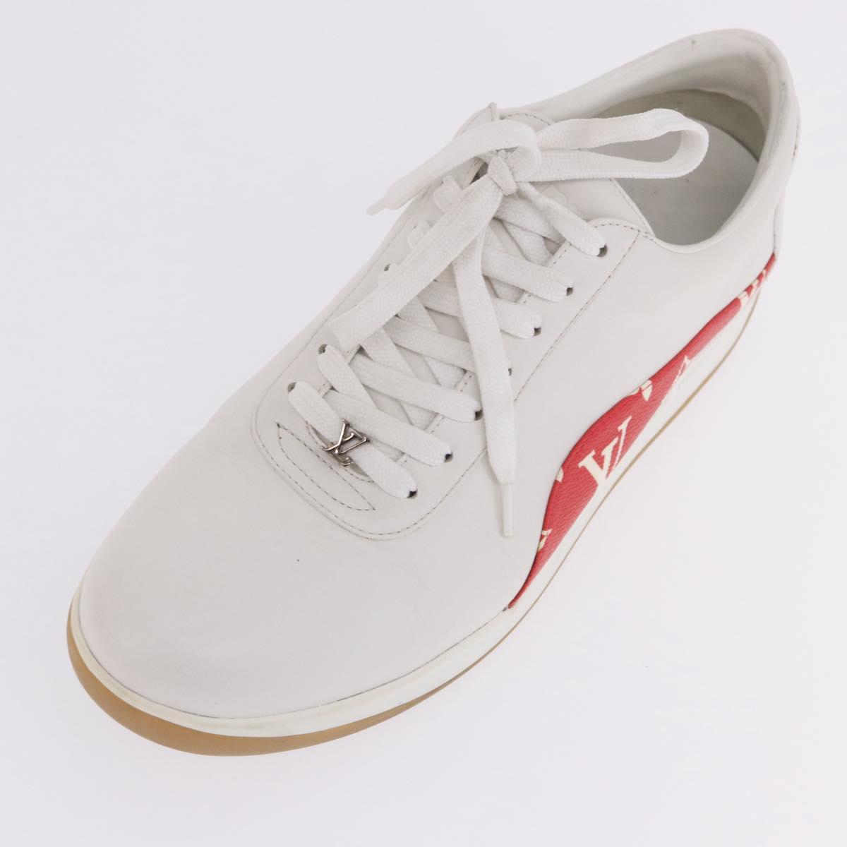 LOUIS VUITTON Monogram LV x Supreme Runaway sneakers 1A3EQ5 LV Auth 199430M