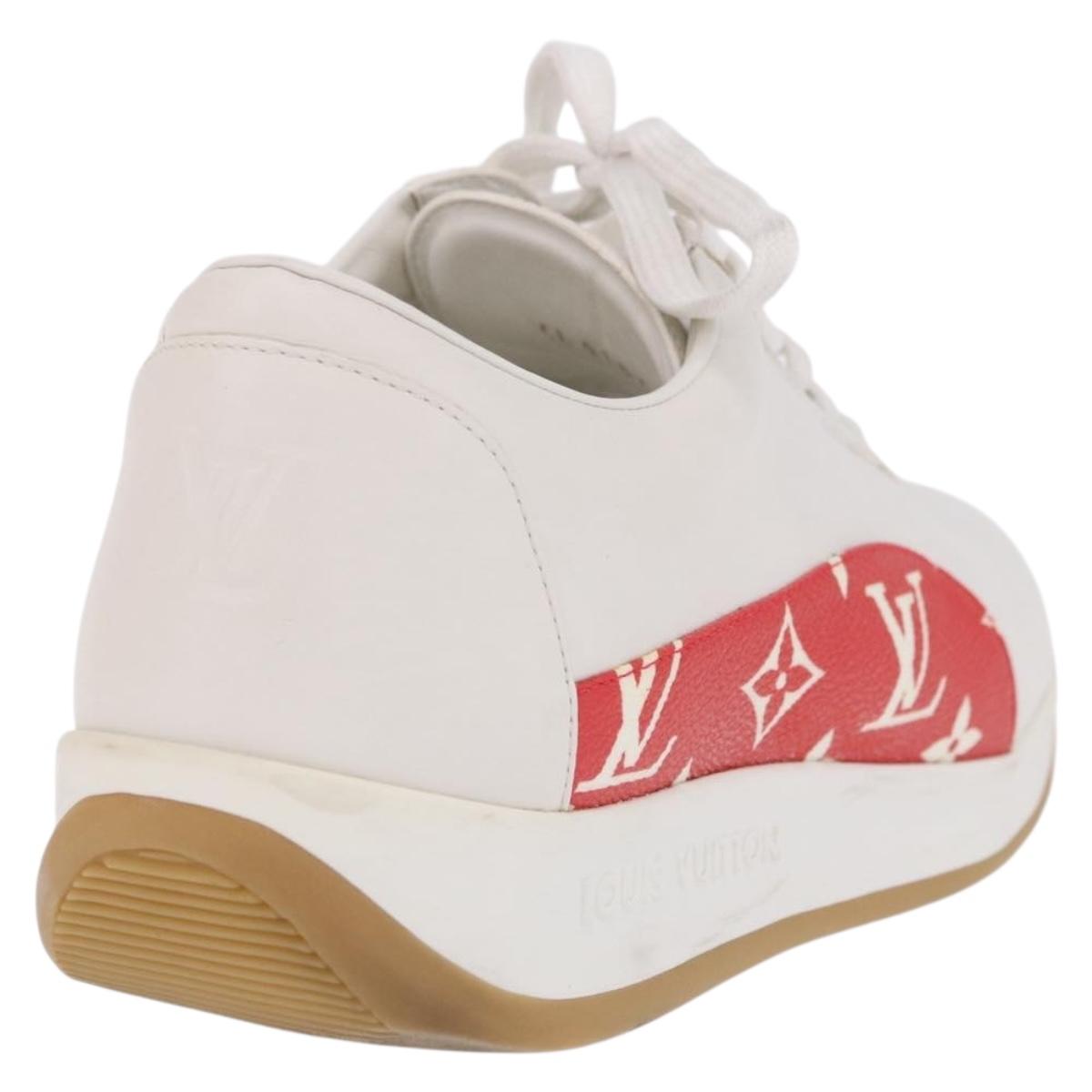 LOUIS VUITTON Monogram LV x Supreme Runaway sneakers 1A3EQ5 LV Auth 199430M