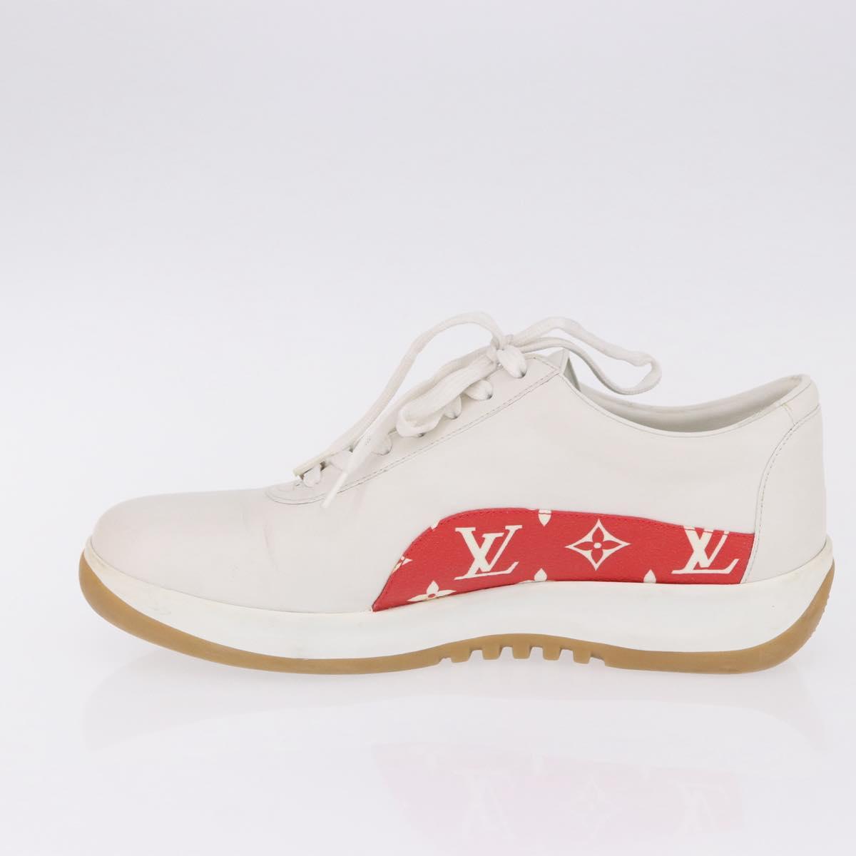 LOUIS VUITTON Monogram LV x Supreme Runaway sneakers 1A3EQ5 LV Auth 199430M