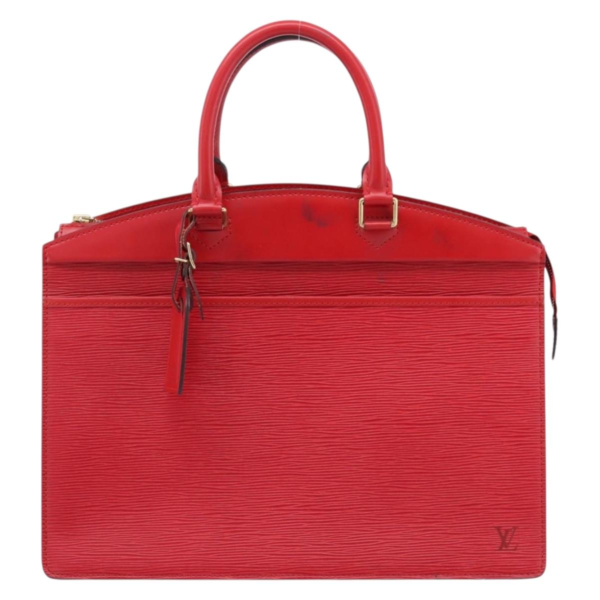 LOUIS VUITTON Epi Riviera Hand Bag Red M48187 LV Auth 199432
