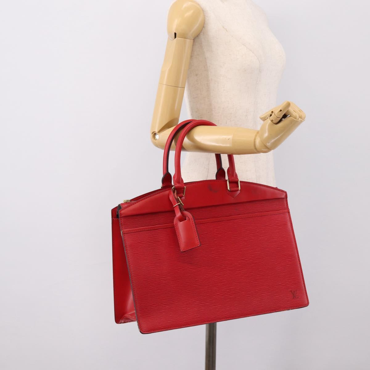 LOUIS VUITTON Epi Riviera Hand Bag Red M48187 LV Auth 199432