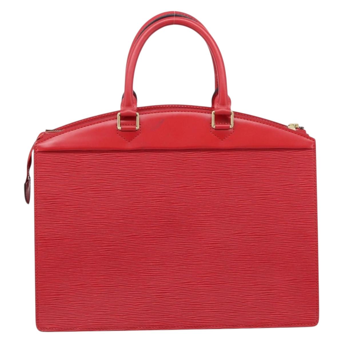 LOUIS VUITTON Epi Riviera Hand Bag Red M48187 LV Auth 199432