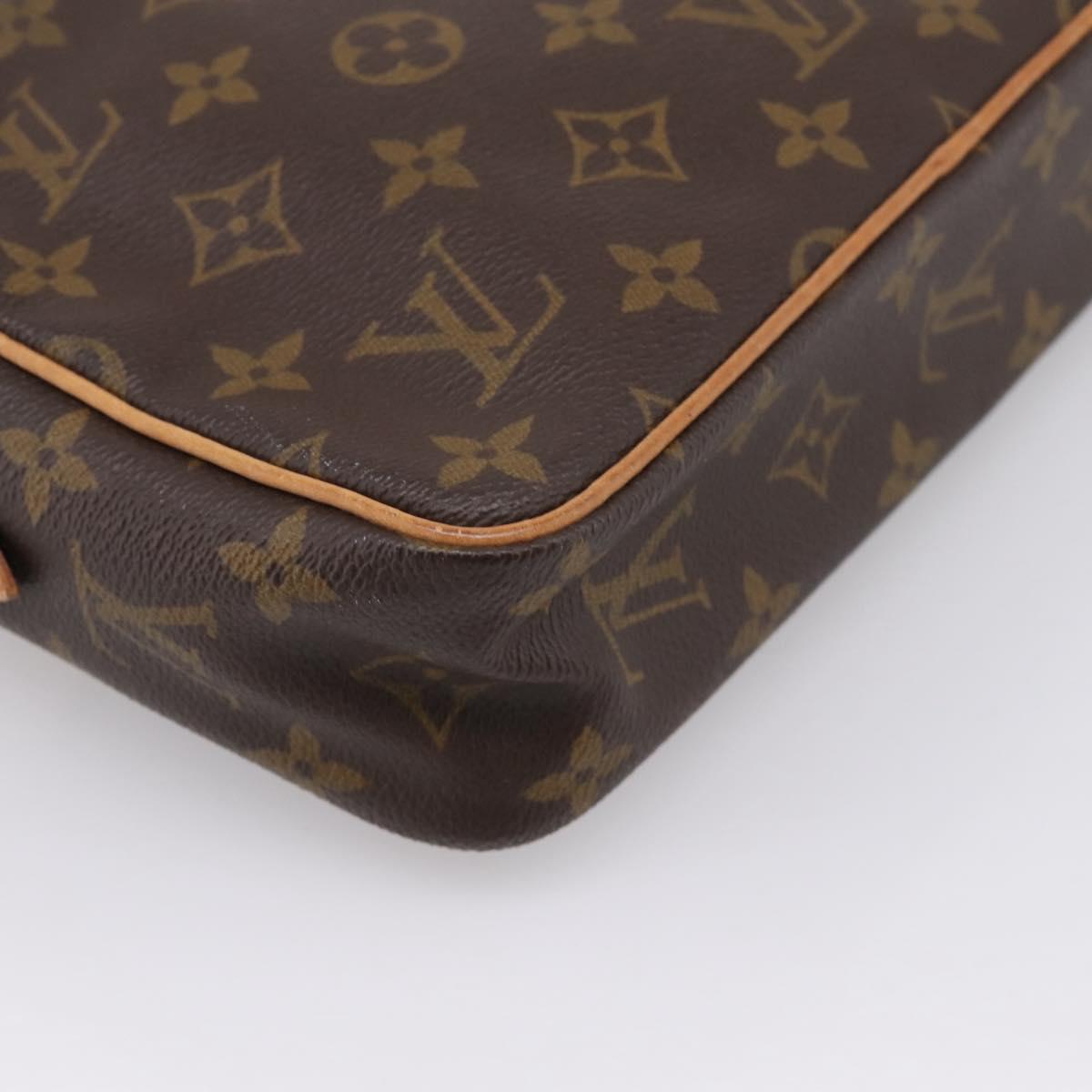 LOUIS VUITTON Monogram Compiegne 23 Clutch Bag M51847 LV Auth 199437