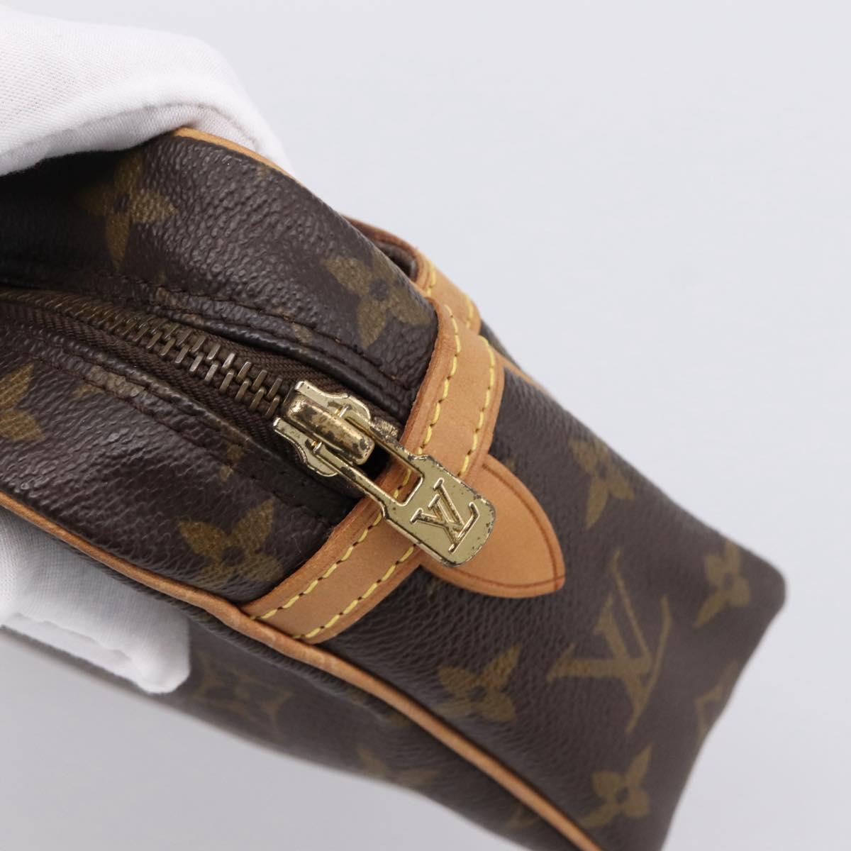 LOUIS VUITTON Monogram Compiegne 23 Clutch Bag M51847 LV Auth 199437
