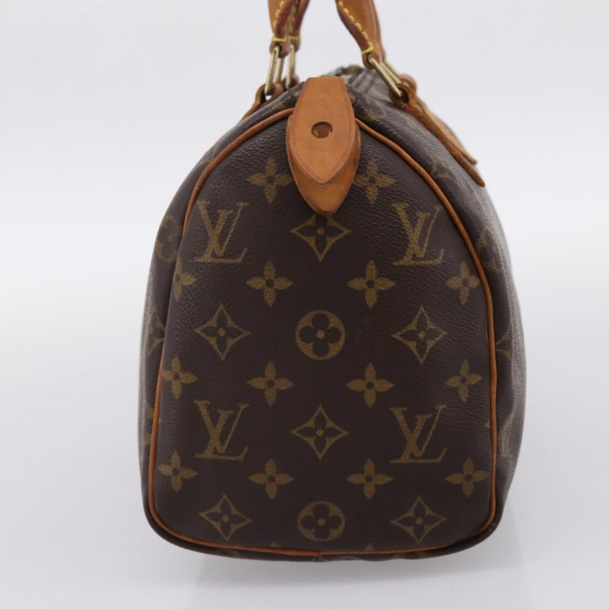 LOUIS VUITTON Monogram Speedy 25 Hand Bag M41528 LV Auth 199438A