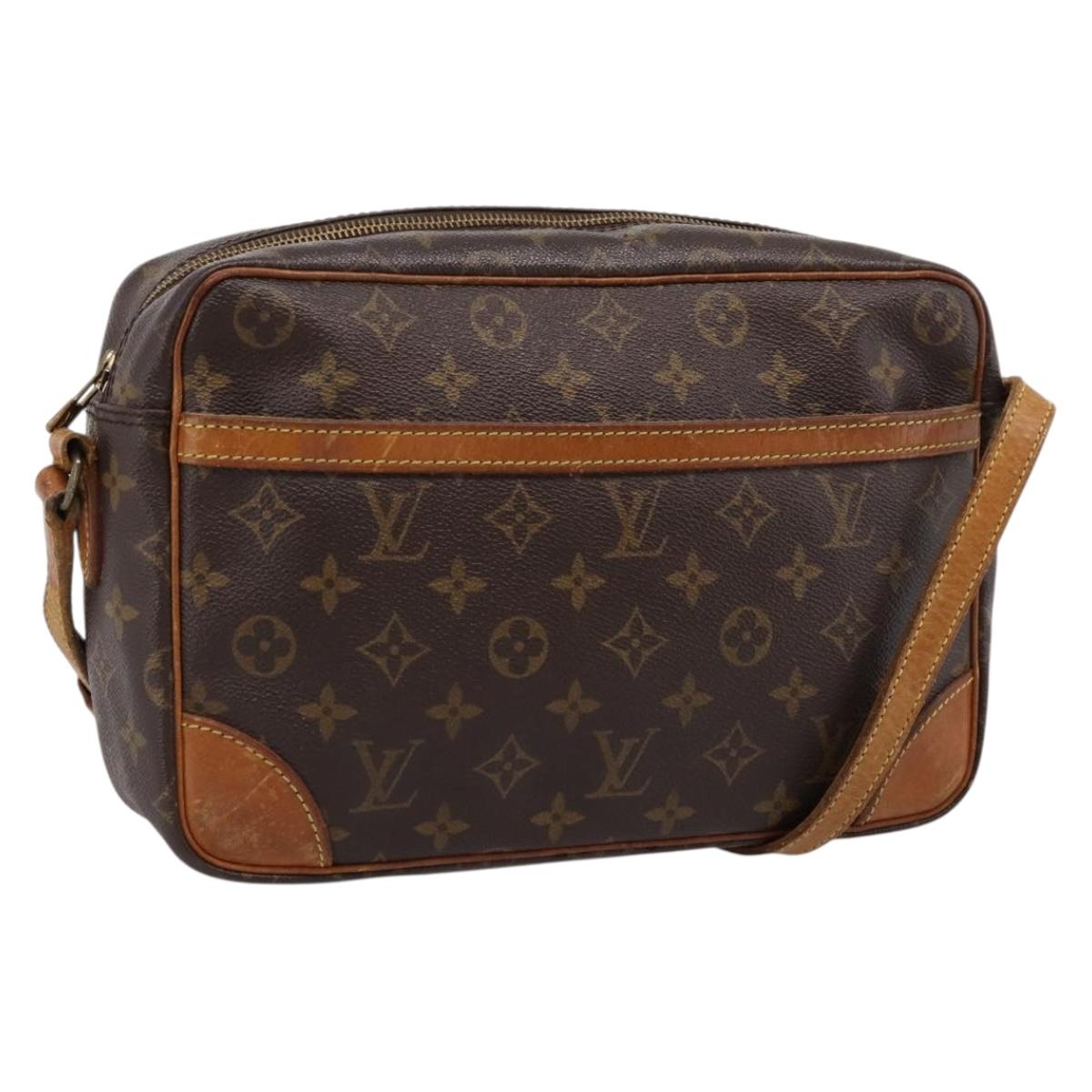 LOUIS VUITTON Monogram Trocadero 30 Shoulder Bag M51272 LV Auth 199440