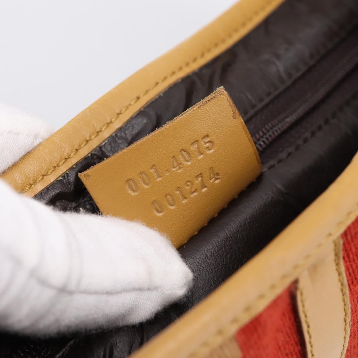 GUCCI GG Canvas Jackie Sherry Line Shoulder Bag Beige Gold 001 4075 Auth 199451