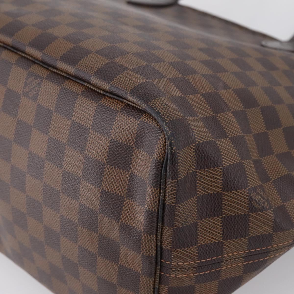 LOUIS VUITTON Damier Ebene Neverfull GM Tote Bag N51106 LV Auth 199470V