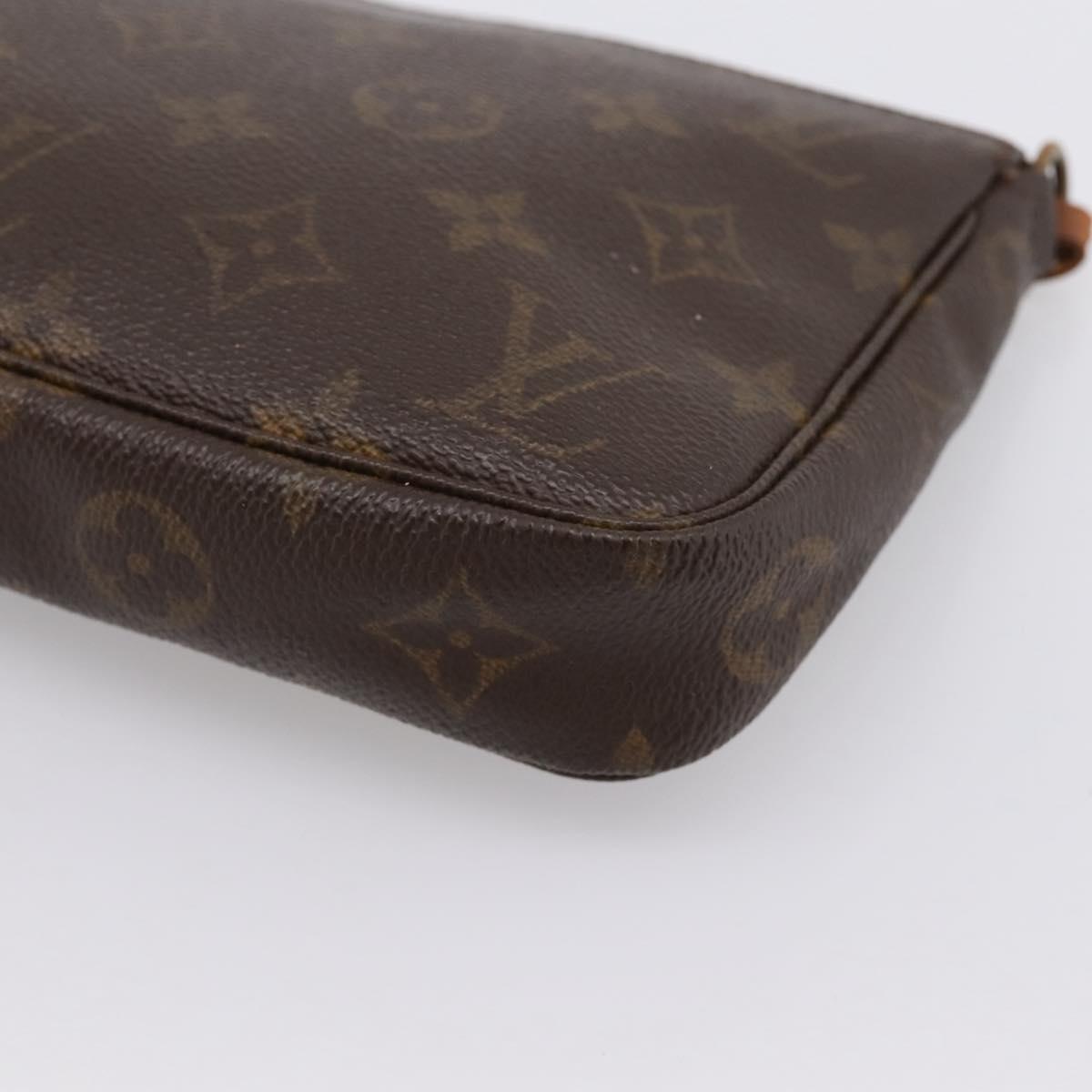 LOUIS VUITTON Monogram Pochette Accessoires Pouch M51980 LV Auth 199472