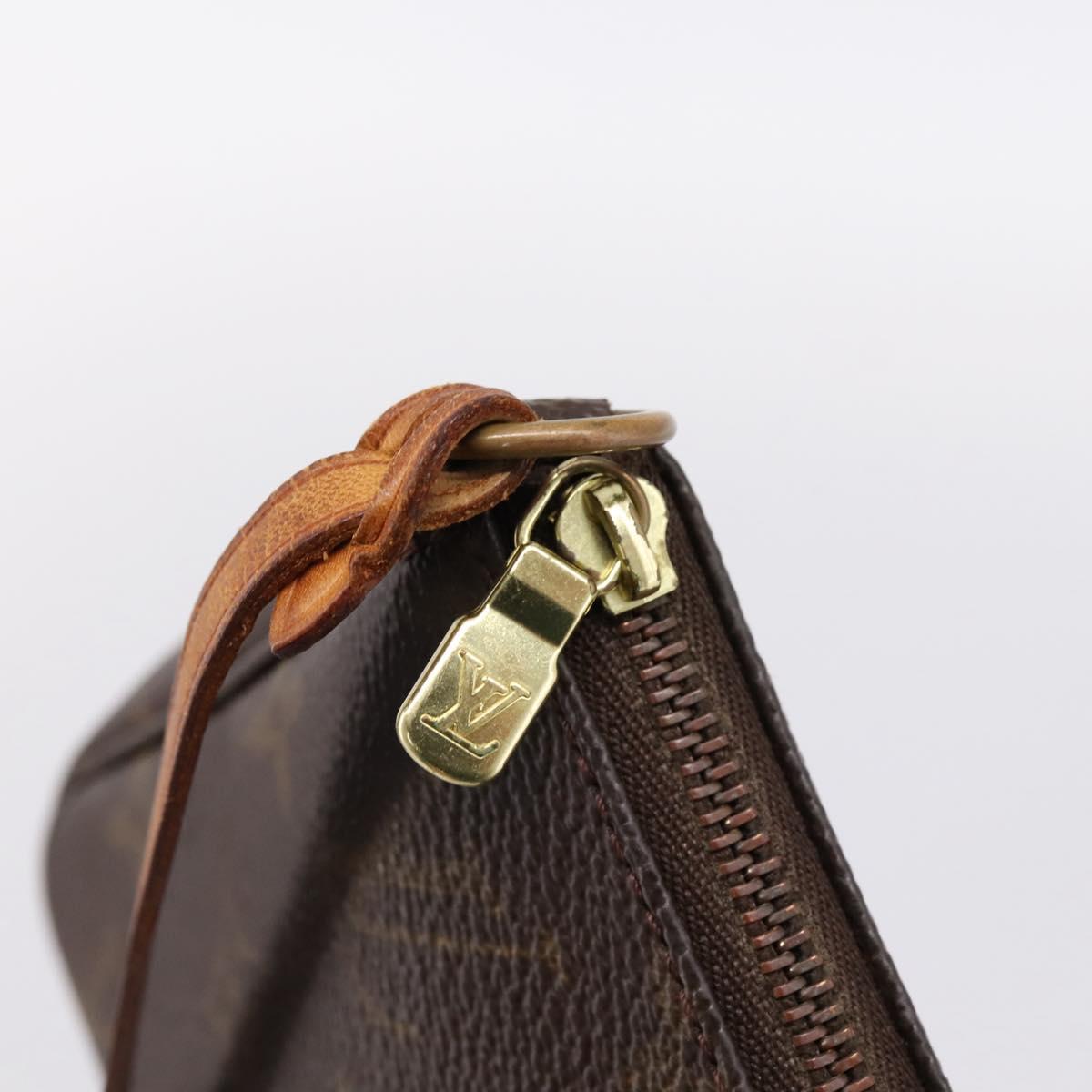LOUIS VUITTON Monogram Pochette Accessoires Pouch M51980 LV Auth 199472