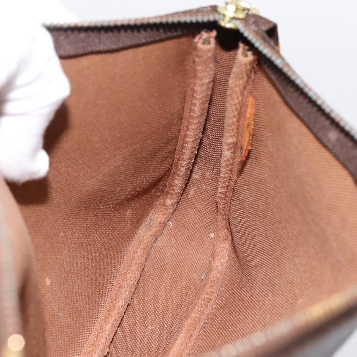 LOUIS VUITTON Monogram Pochette Accessoires Pouch M51980 LV Auth 199472