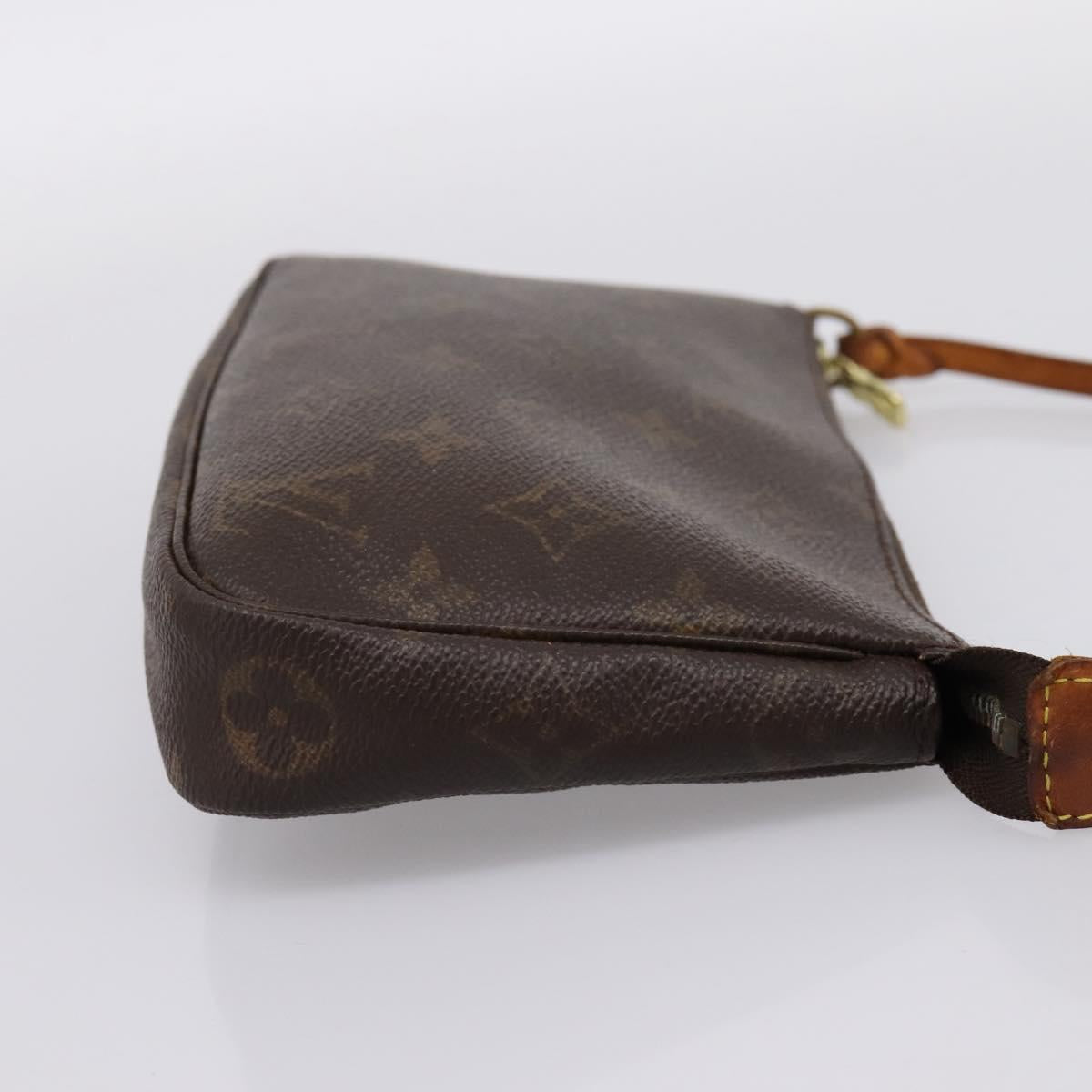 LOUIS VUITTON Monogram Pochette Accessoires Pouch M51980 LV Auth 199472