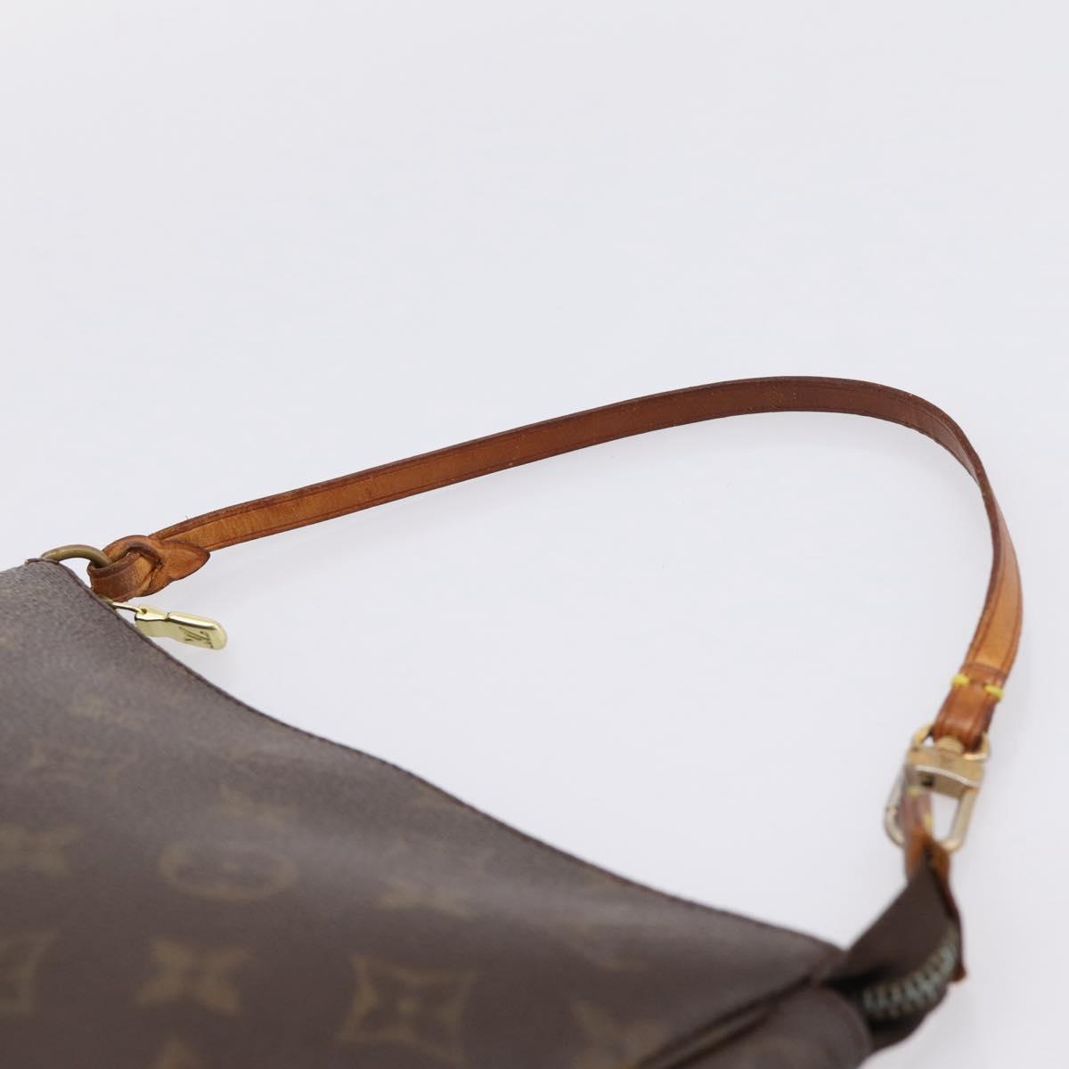 LOUIS VUITTON Monogram Pochette Accessoires Pouch M51980 LV Auth 199472