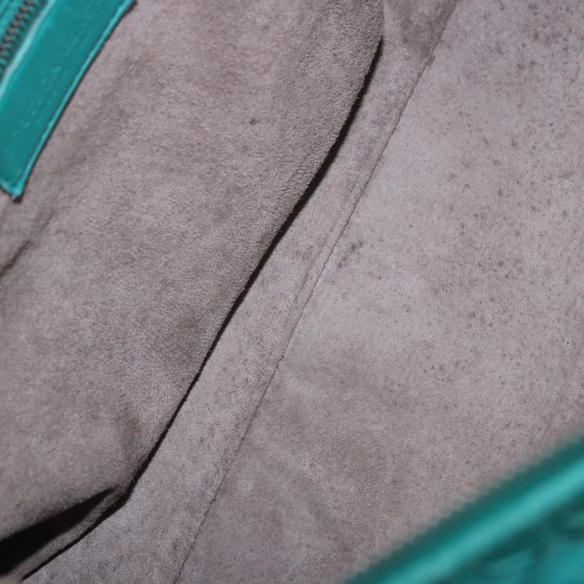 BOTTEGA VENETA INTRECCIATO Hand Bag Leather Green 173398 Auth 199486V