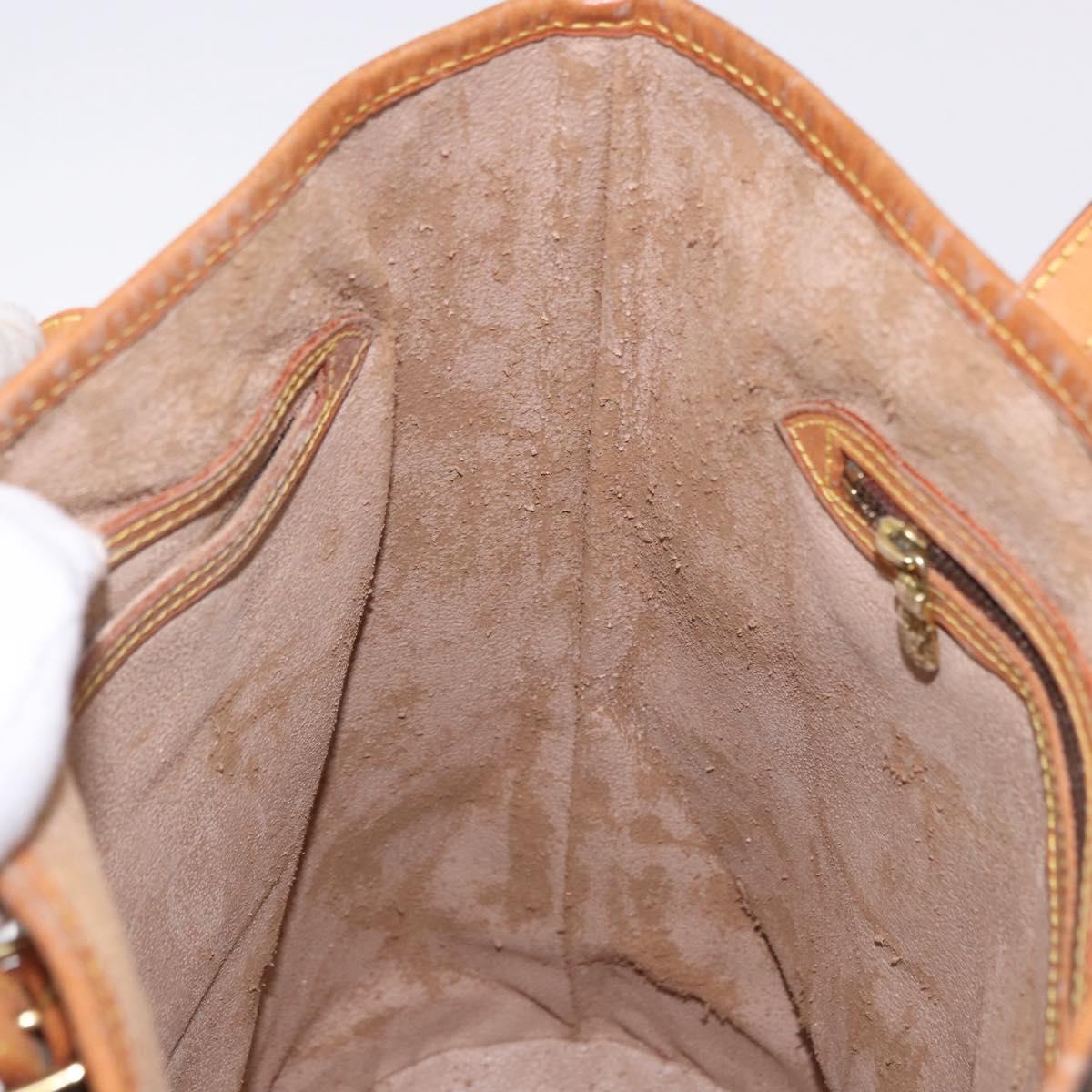 LOUIS VUITTON Monogram Bucket GM Shoulder Bag M42236 LV Auth 199487