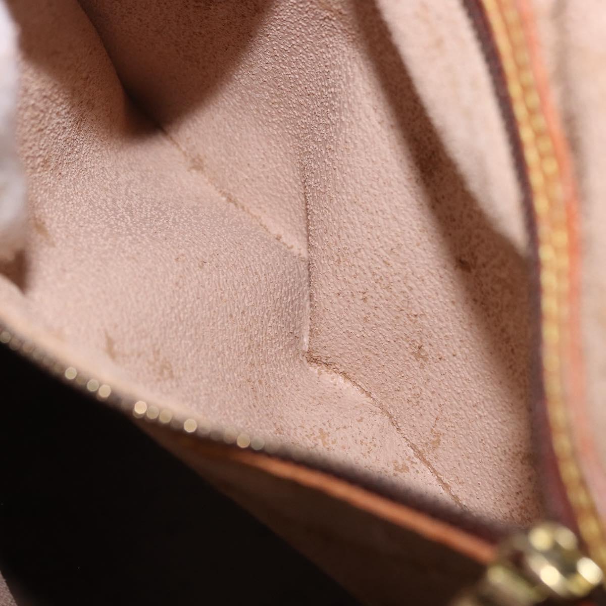 LOUIS VUITTON Monogram Bucket GM Shoulder Bag M42236 LV Auth 199487