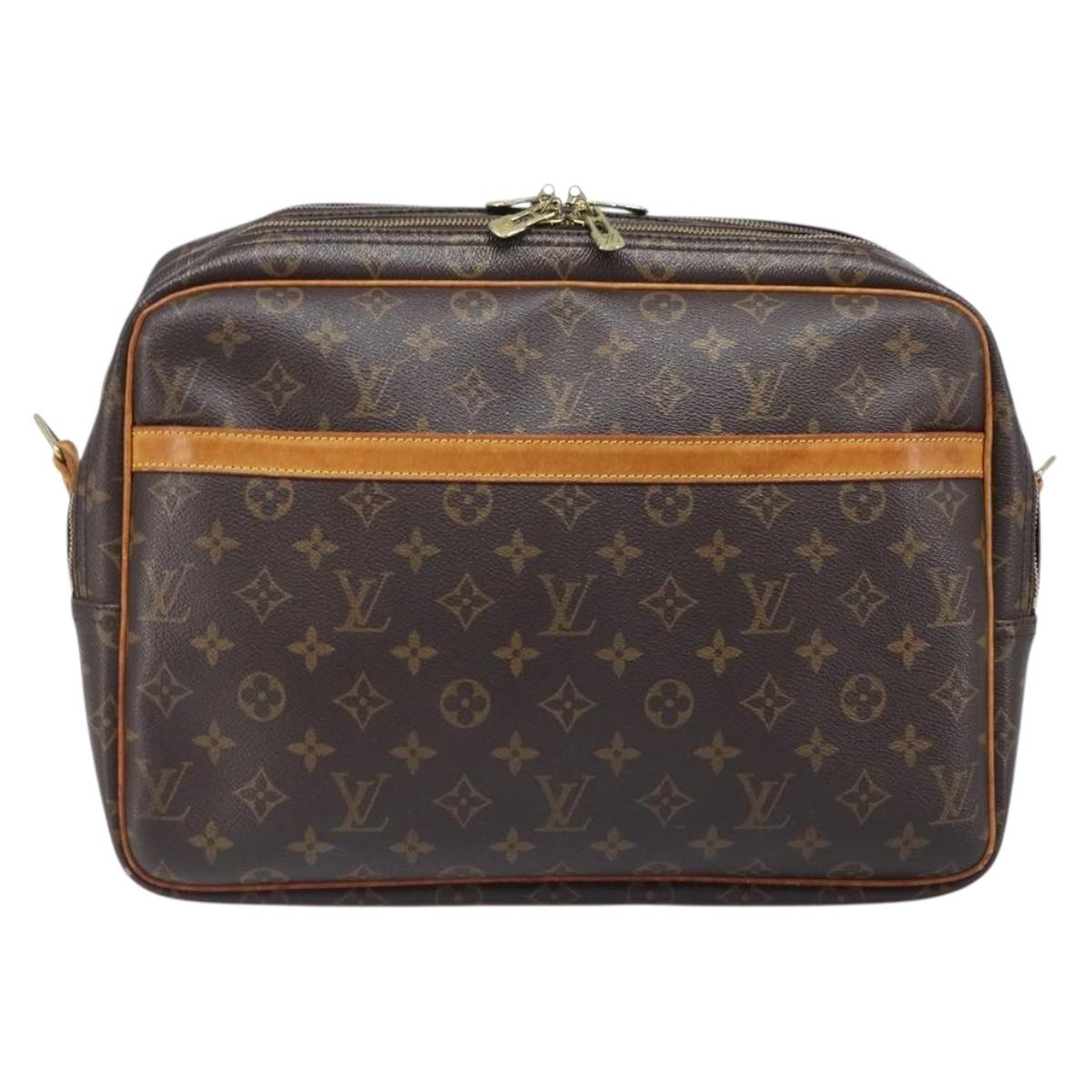 LOUIS VUITTON Monogram Reporter GM Shoulder Bag M45252 LV Auth 199490