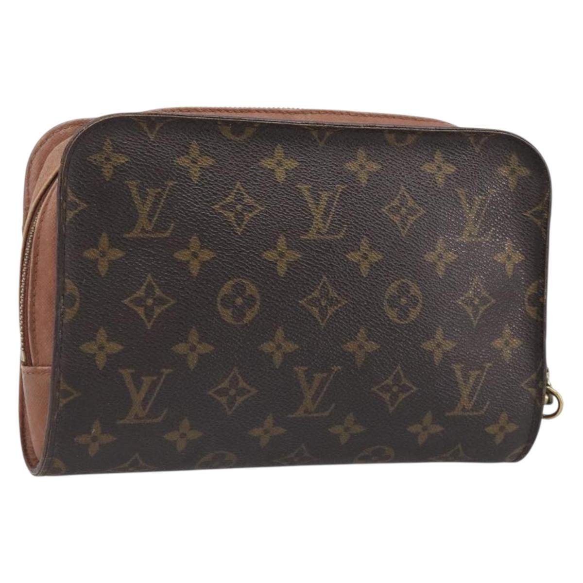 LOUIS VUITTON Monogram Orsay Clutch Bag M51790 LV Auth 199492