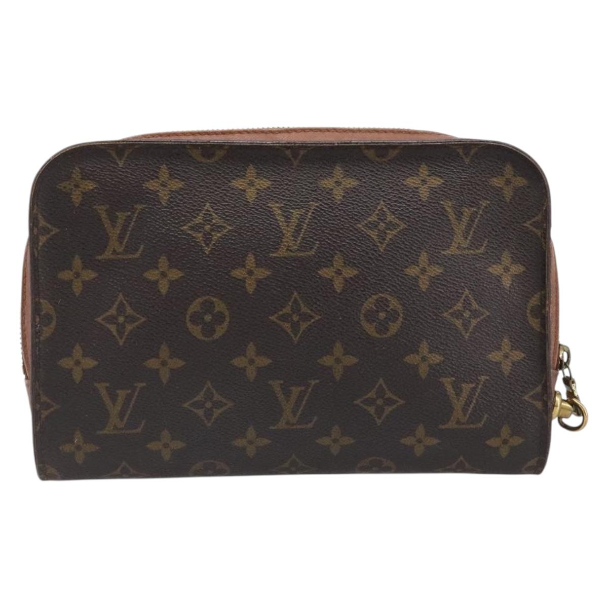 LOUIS VUITTON Monogram Orsay Clutch Bag M51790 LV Auth 199492
