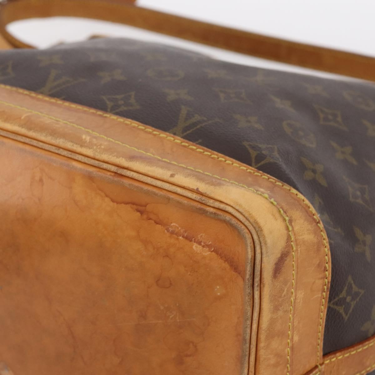 LOUIS VUITTON Monogram Noe Shoulder Bag M42224 LV Auth 199512