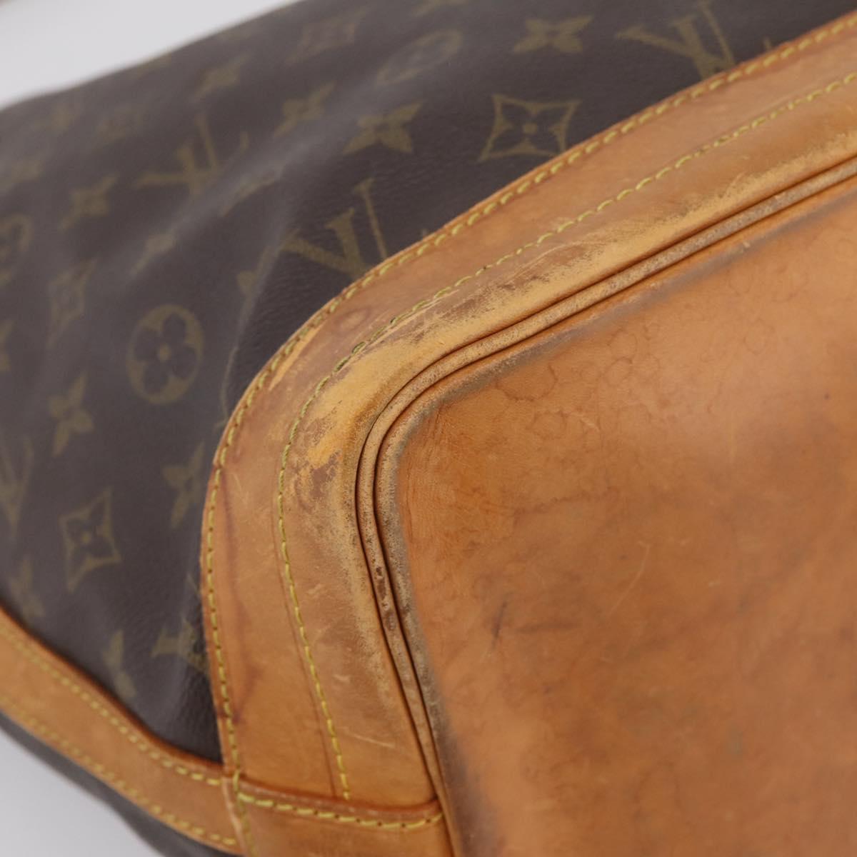 LOUIS VUITTON Monogram Noe Shoulder Bag M42224 LV Auth 199512