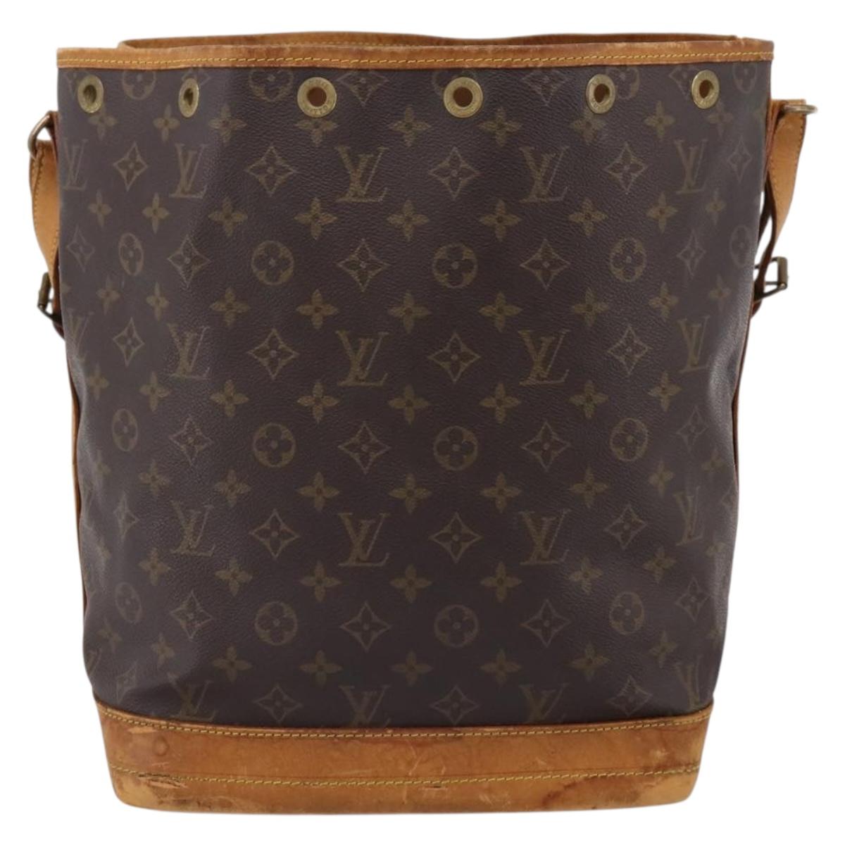 LOUIS VUITTON Monogram Noe Shoulder Bag M42224 LV Auth 199512