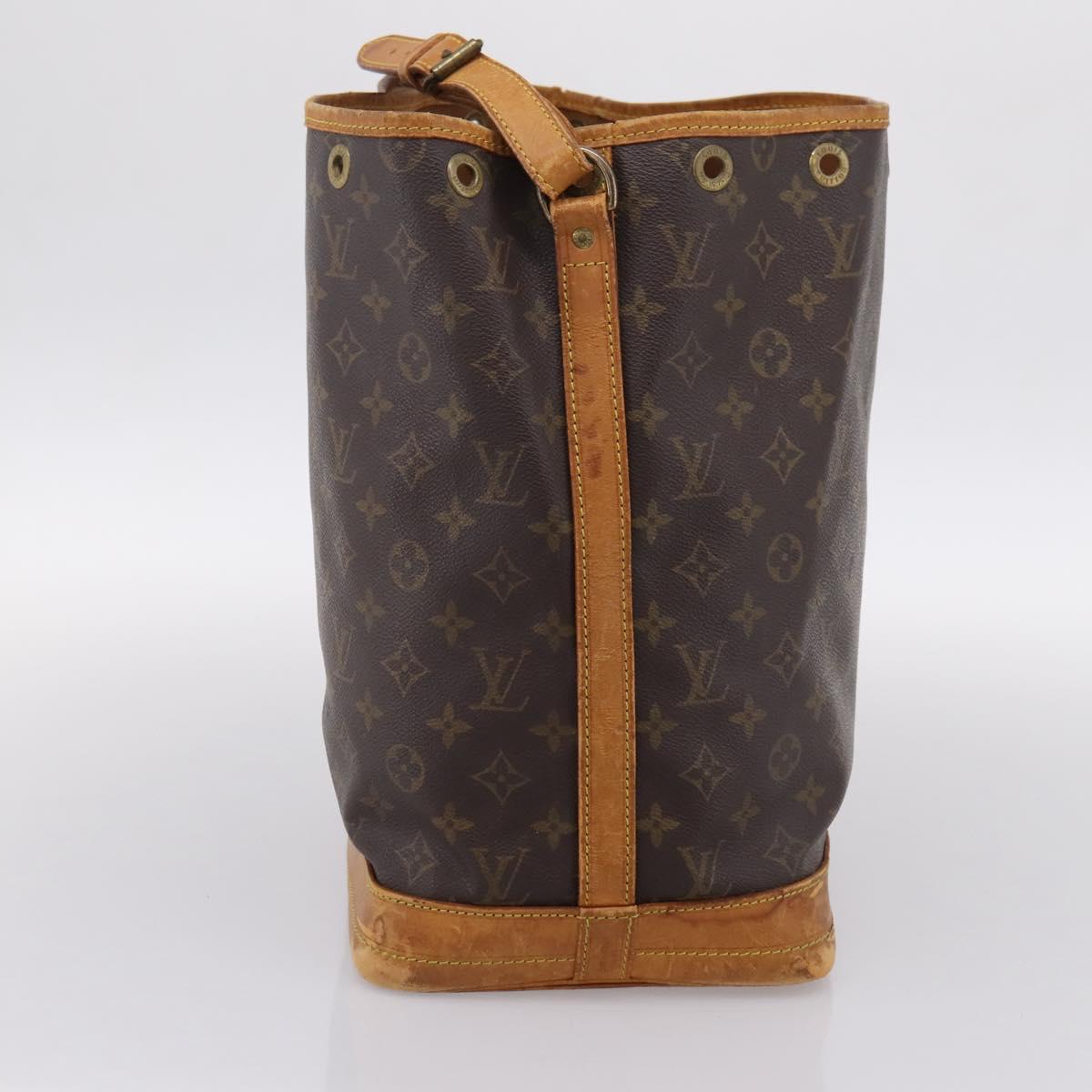 LOUIS VUITTON Monogram Noe Shoulder Bag M42224 LV Auth 199512