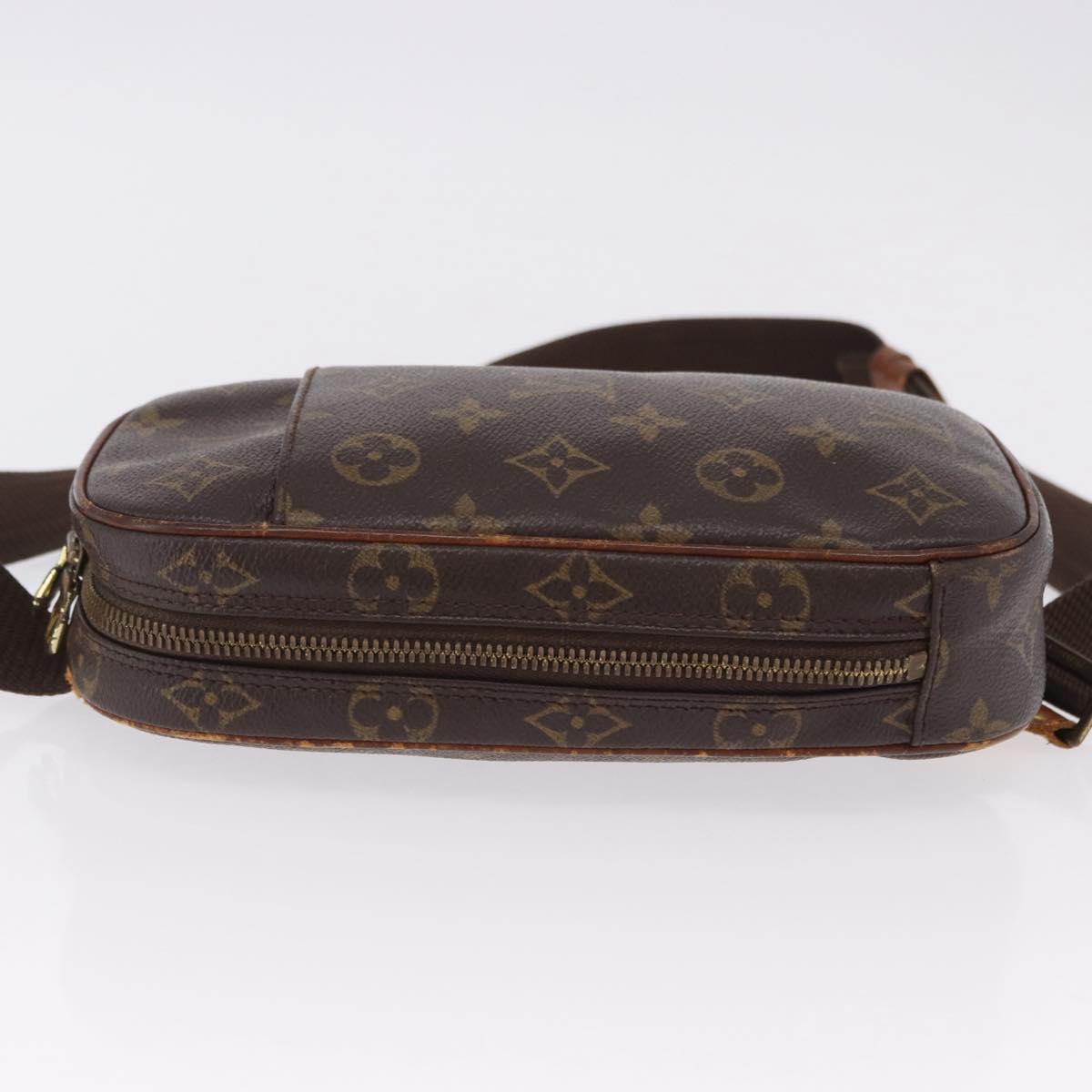LOUIS VUITTON Monogram Pochette Gange Shoulder Bag M51870 LV Auth 199520