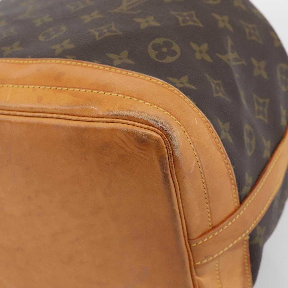 LOUIS VUITTON Monogram Noe Shoulder Bag M42224 LV Auth 199522A
