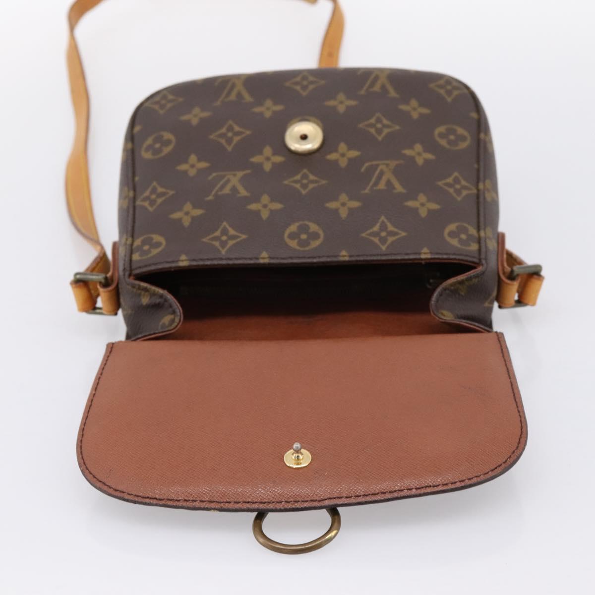 LOUIS VUITTON Monogram Saint Cloud MM Shoulder Bag M51243 LV Auth 199536