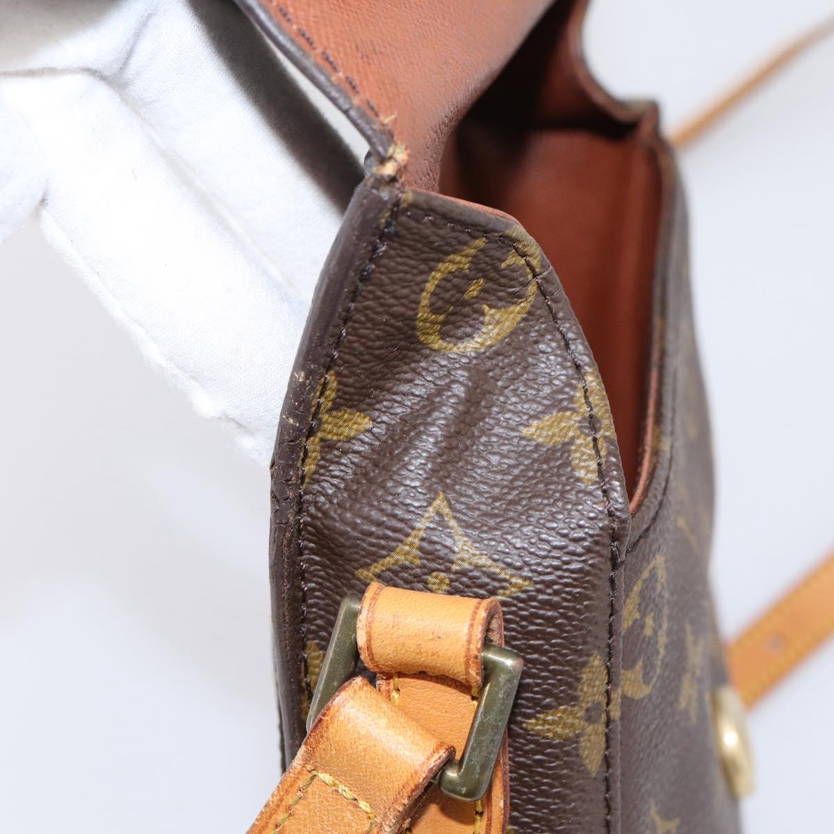 LOUIS VUITTON Monogram Saint Cloud MM Shoulder Bag M51243 LV Auth 199536