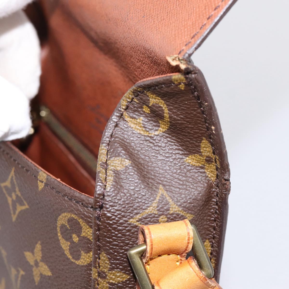 LOUIS VUITTON Monogram Saint Cloud MM Shoulder Bag M51243 LV Auth 199536