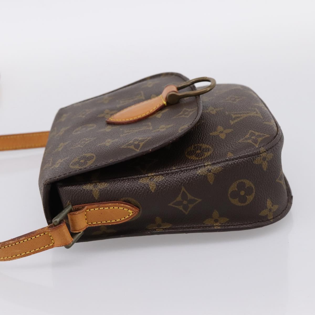 LOUIS VUITTON Monogram Saint Cloud MM Shoulder Bag M51243 LV Auth 199536