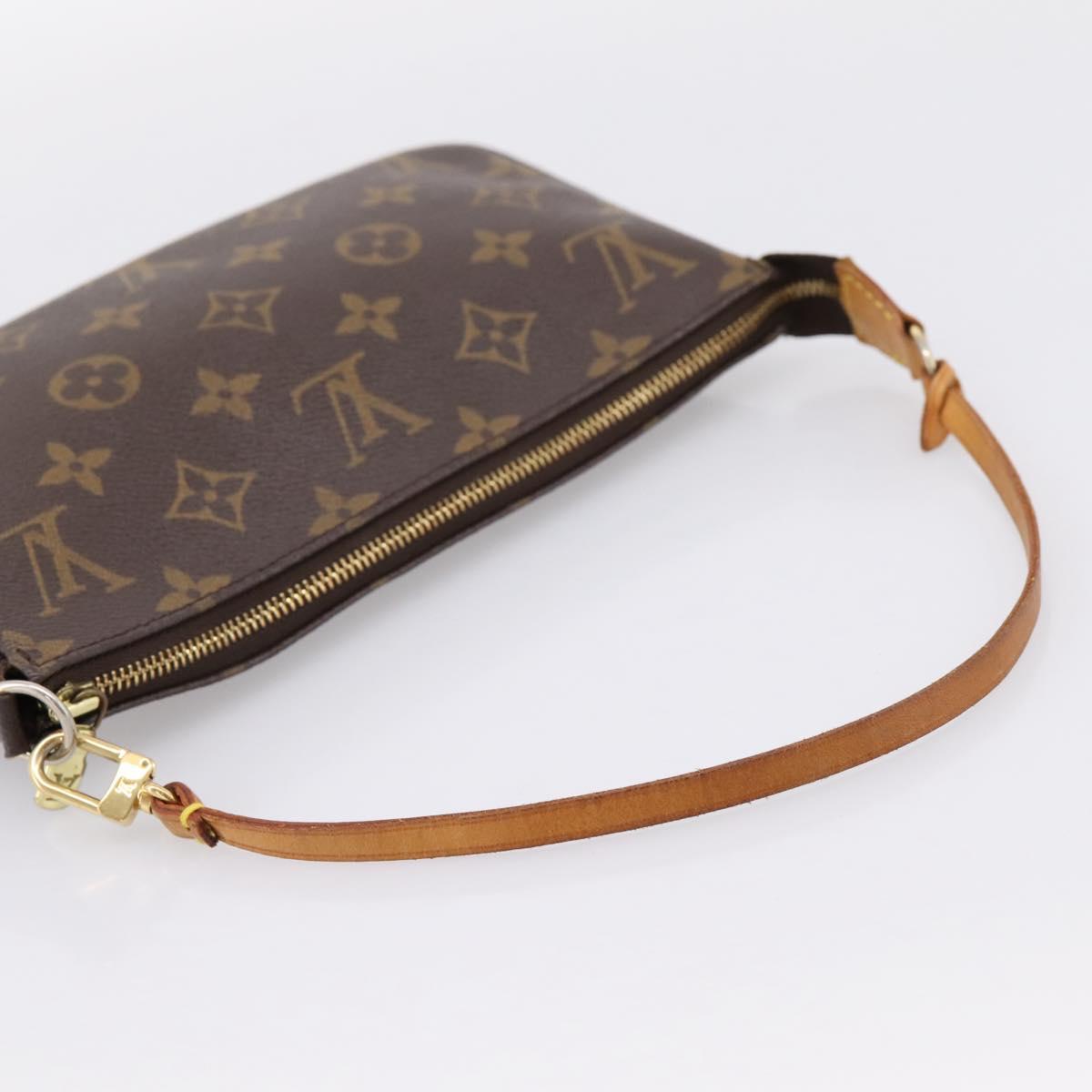 LOUIS VUITTON Monogram Pochette Accessoires Pouch M51980 LV Auth 199541A