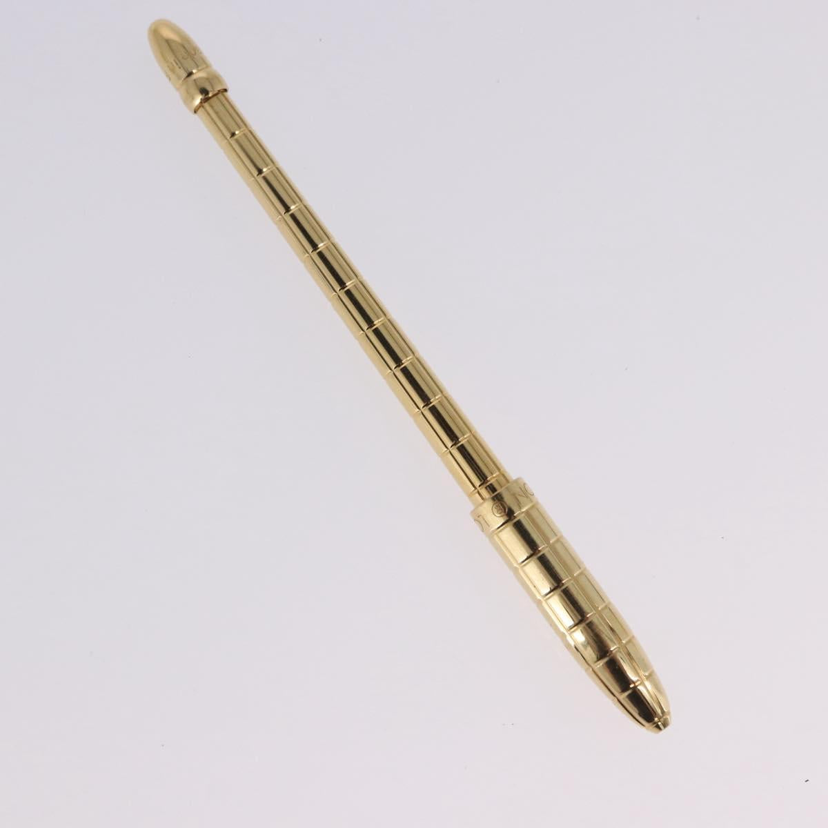 LOUIS VUITTON 3 Ballpoint Pen 2 Mechanical Pencil Set Gold Silver LV Auth 199547