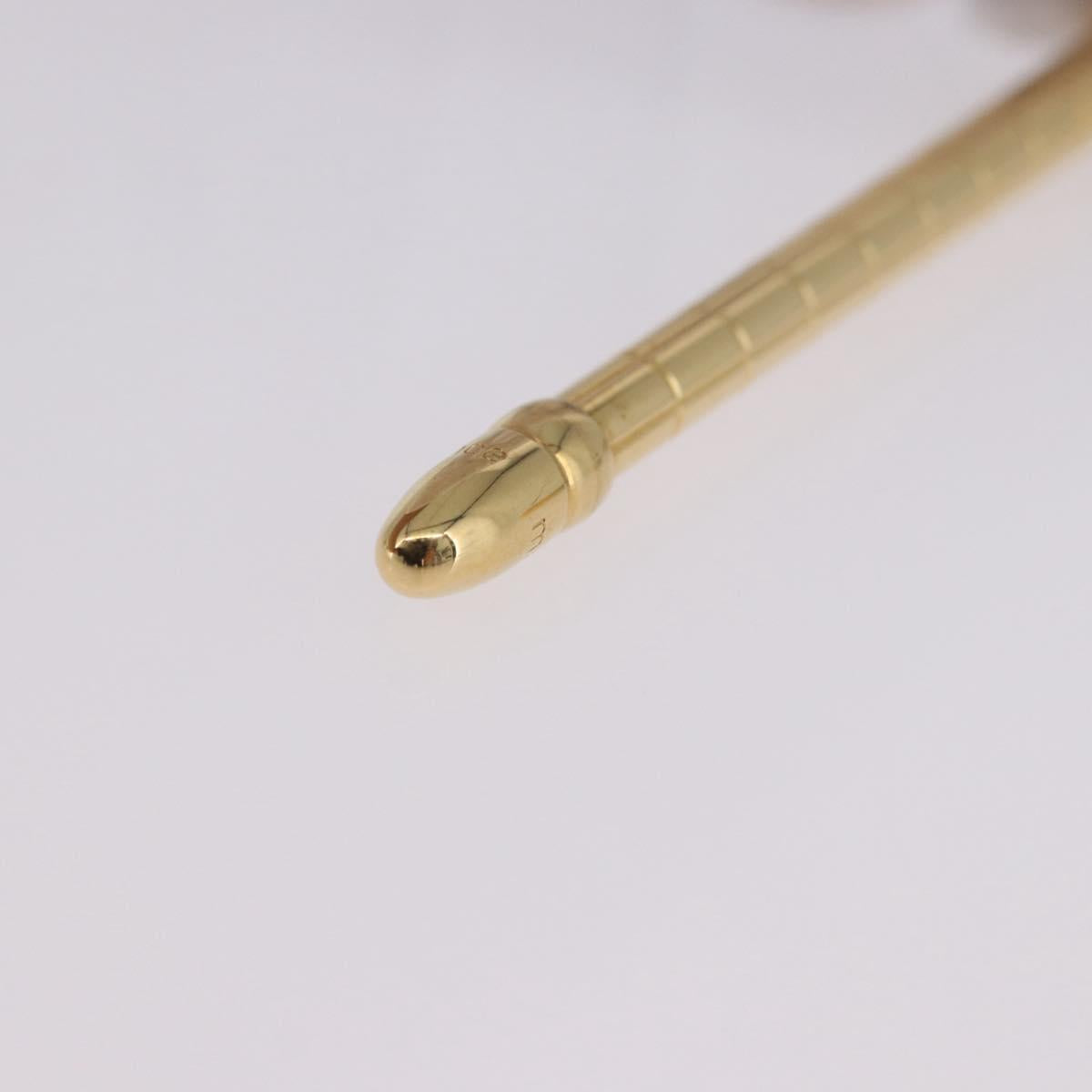 LOUIS VUITTON 3 Ballpoint Pen 2 Mechanical Pencil Set Gold Silver LV Auth 199547